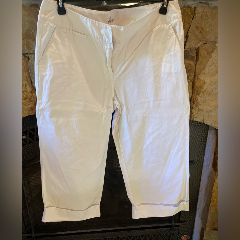 Caslon cropped pants with cuffs size 12